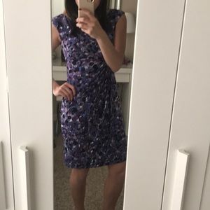 Dark purple dress